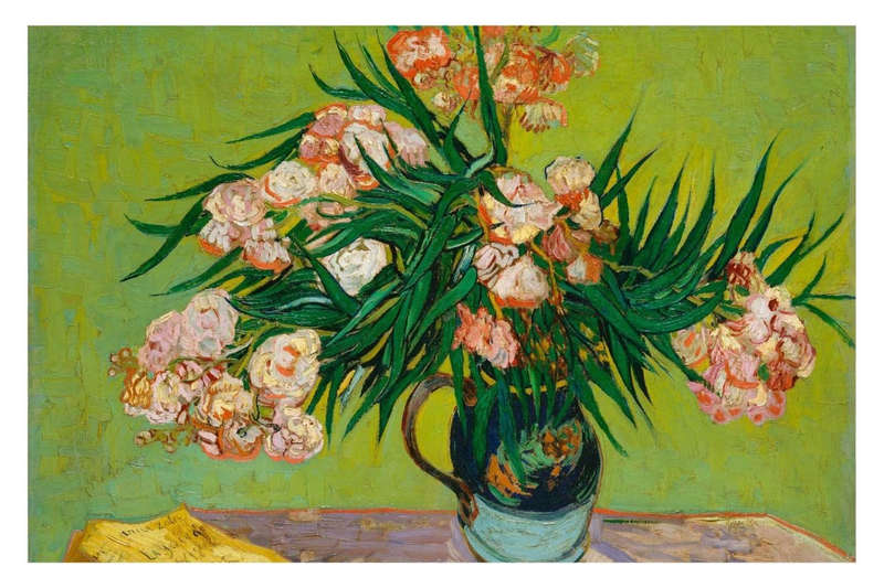 Oleanders by Vincent van Gogh - Art poster