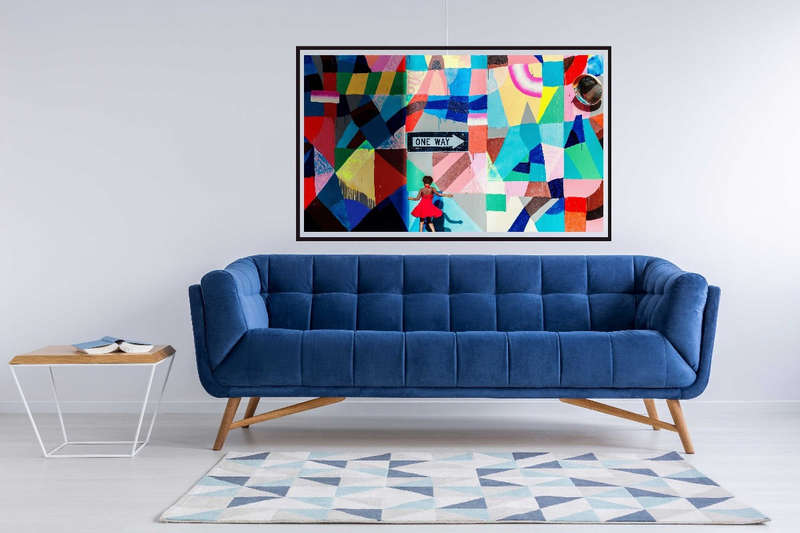 One Way by Gloria Salgado Gispert  - Photography poster