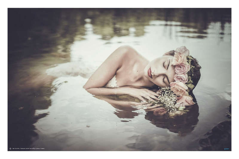 Ophelia 2 by Dorota Goercka - Portrait Photography poster