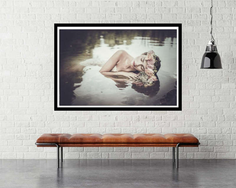 Ophelia 2 by Dorota Goercka - Portrait Photography poster