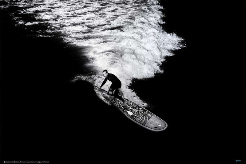 Paddle Surf 1 by Massimo Della Latta - Sport Poster