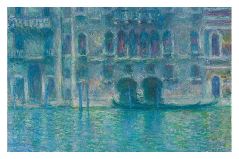 Palazzo da Mula, Venice (1908) by Claude Monet - Art Poster