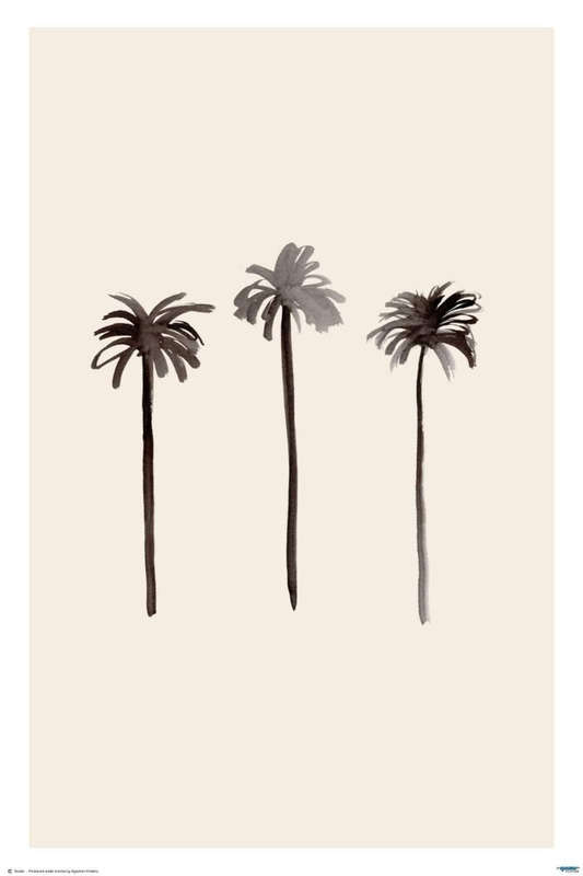 Palm Trees - Art Poster