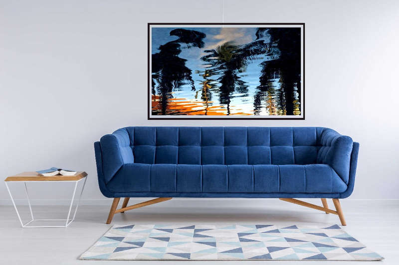 Palm Reflections by Tim Mossholder - Photography Poster
