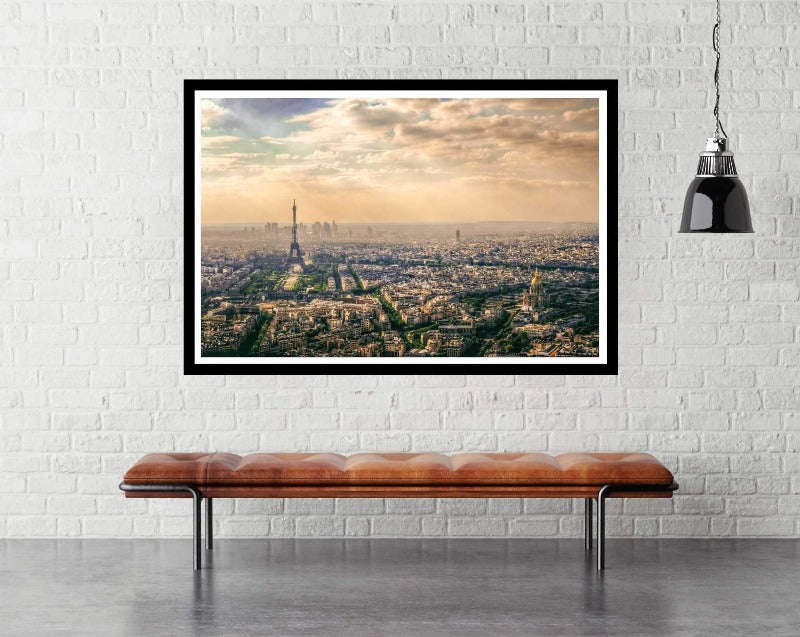 Paris France by Mohamed Kazaz - Travel Poster