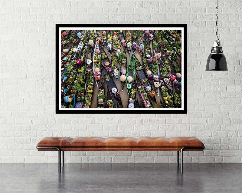 Pasar Terapung by Isnan Kamil -  Photography Poster