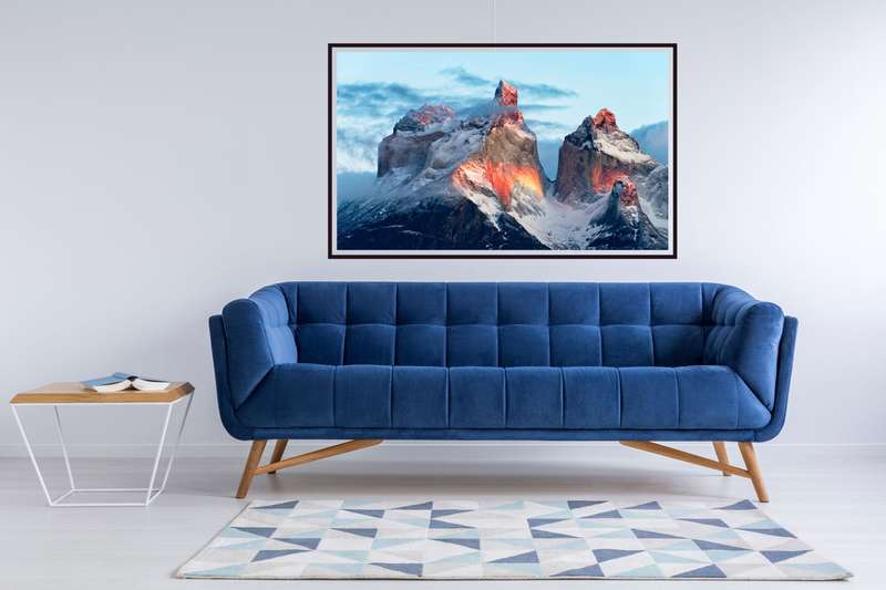 Patagonia, that magic light by Carlos Guevara Vivanco  - photography Poster