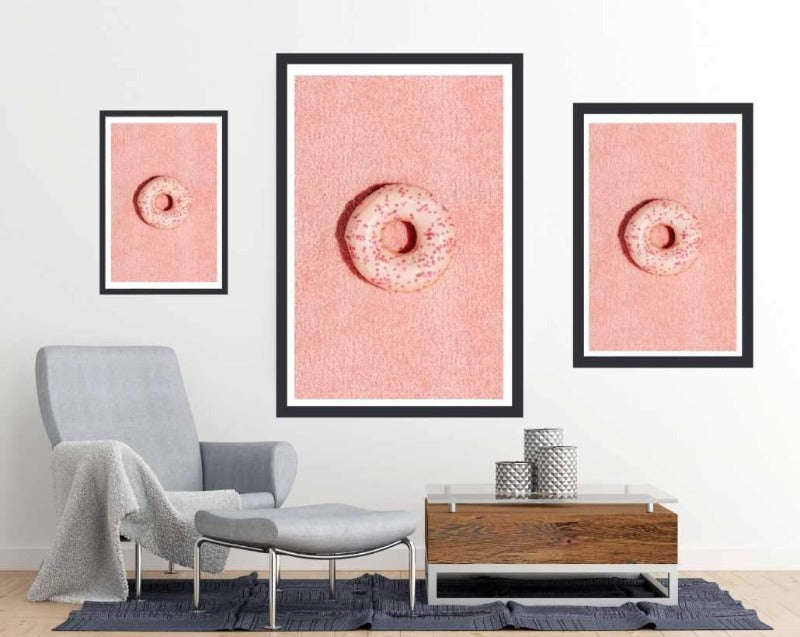 Pink Doughnut  - Fashion Poster