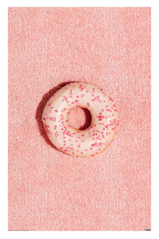 Pink Doughnut  - Fashion Poster