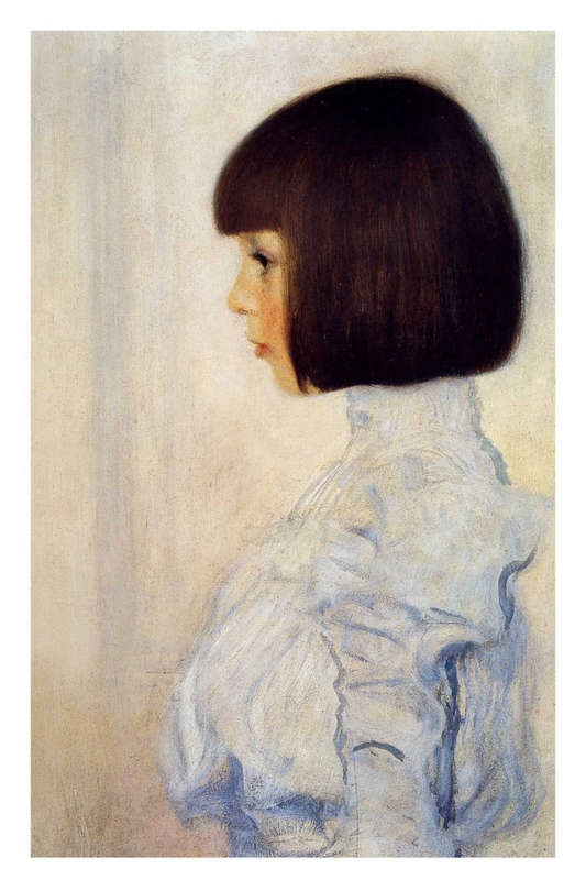 Portrait of Helene Klimt by Gustav Klimt - Art Poster