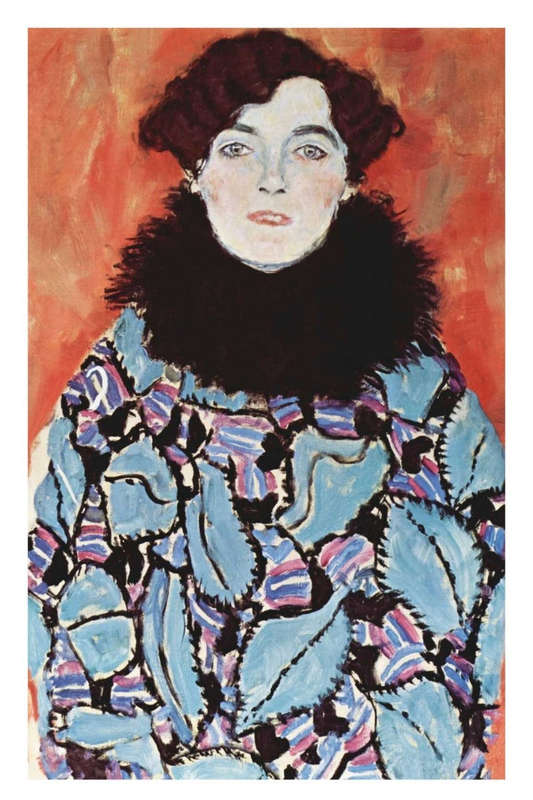 Portrait of Johanna Staude by Gustav Klimt - Art Poster