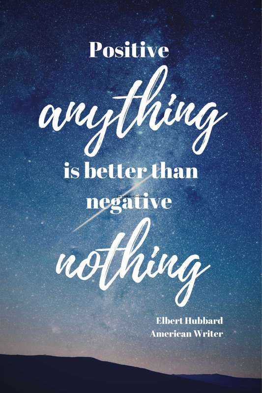 EgoAmo Original - Elbert Hubbard Inspirational Quote Poster