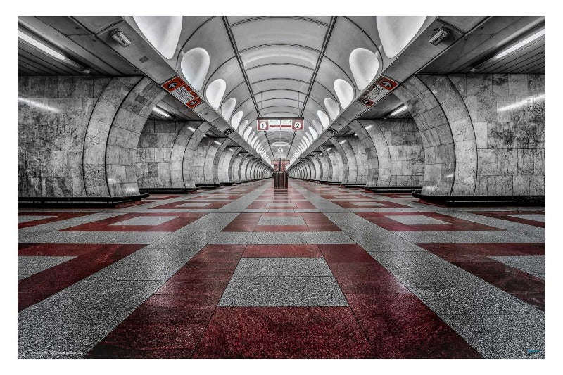 Prague Metro by Massimo Cuomo - Travel Poster