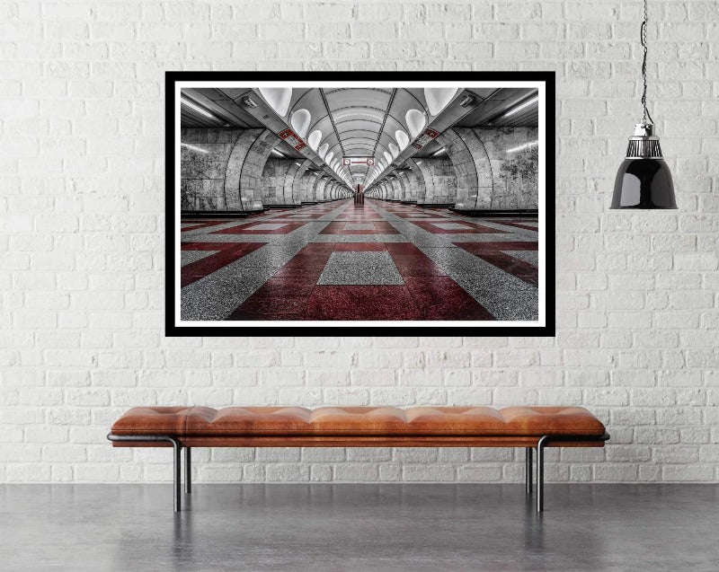 Prague Metro by Massimo Cuomo - Travel Poster