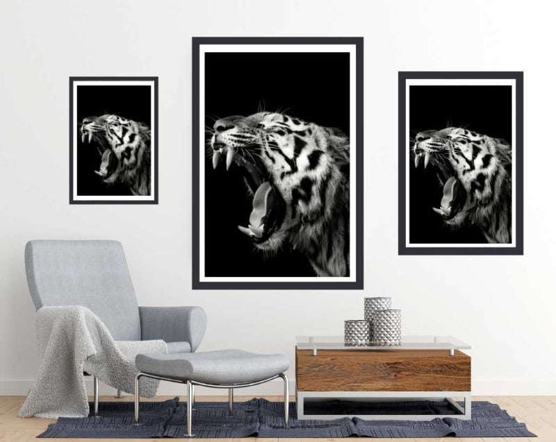 Primal Yawn by Christian Meermann - Wildlife Photography Poster