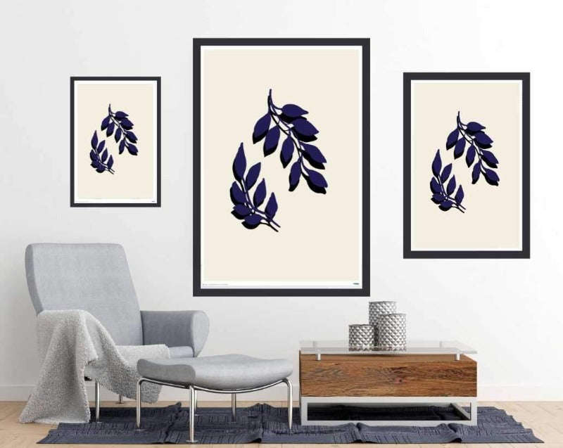 Purple Twig by Studio - Art Poster