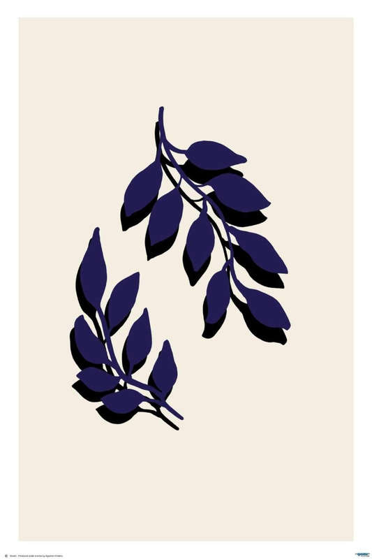 Purple Twig by Studio - Art Poster