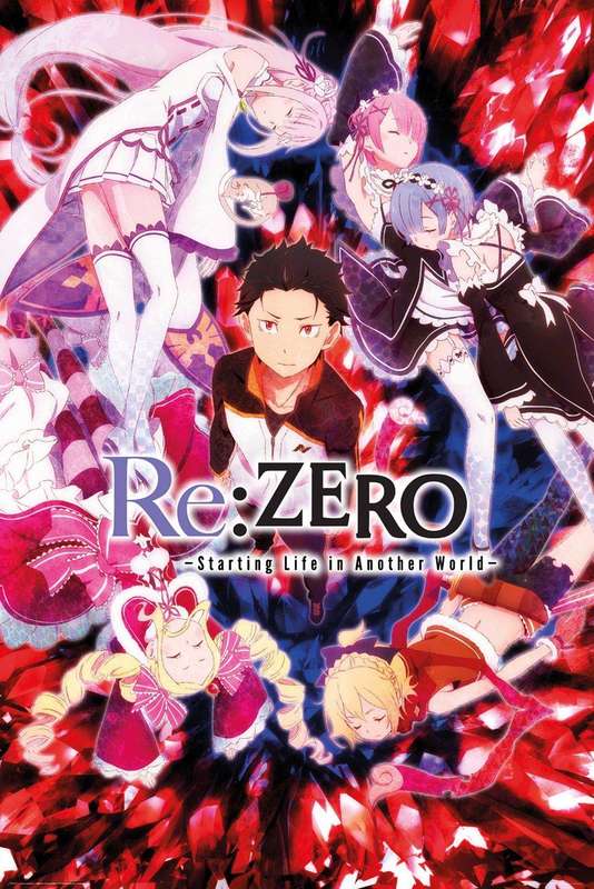 RE Zero - Starting Life in Another World Anime Poster