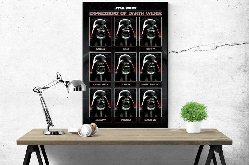 Star Wars - Darth Vader - Expressions - Poster