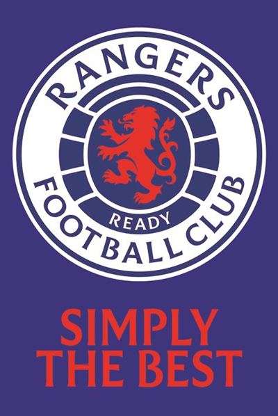 Rangers Football Club Emblem Poster