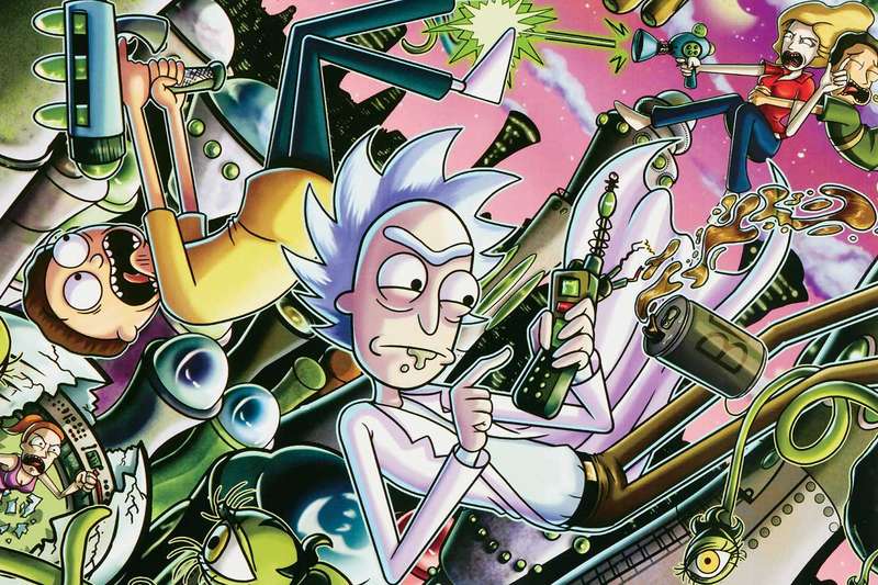 Chaos - Rick and Morty Poster - Poster only