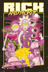 Rick and Morty - Action Movie Poster