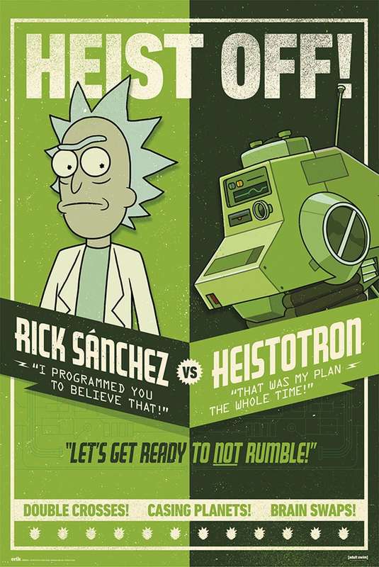 Rick and Morty - Heist Off Poster