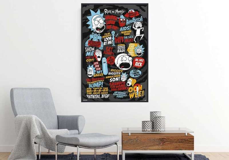 Quotes Part 2 Rick and Morty Poster
