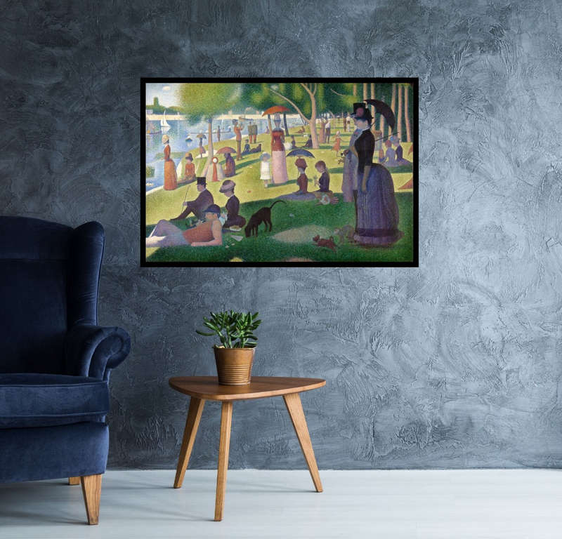A Sunday Afternoon on the Island of La Grande Jatte by Georges Seurat Poster