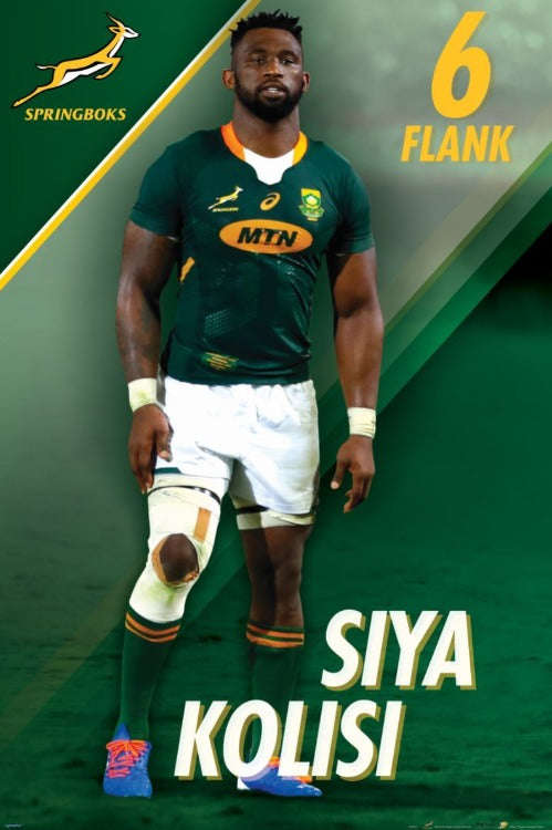 Siya Kolisi - Springbok Rugby Poster
