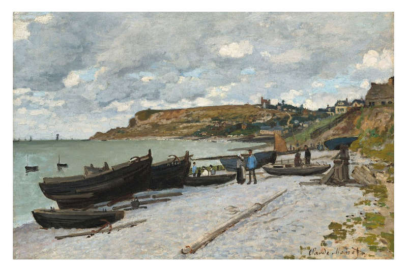 Sainte-Adresse (1867) by Claude Monet - Art Poster
