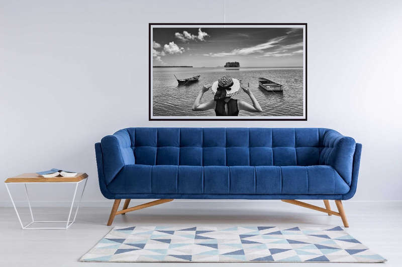 Sea and Sky by Kieran Long - Photography Poster