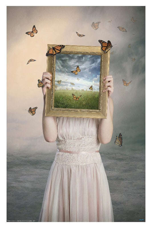 Set them free by Baden Bowen - Surrealism Art Poster