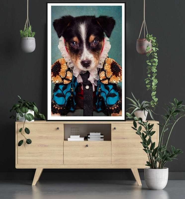 Shelter Pets: Loki by Tammy Swarek - Surrealism Art Poster