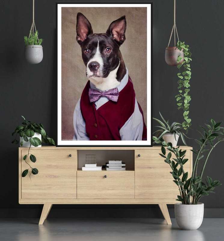 Shelter Pets: Petey by Tammy Swarek - Surrealism Art Poster