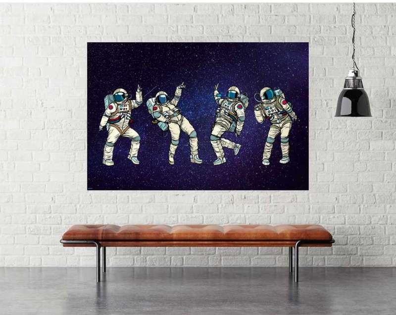 EgoAmo Original - Space Disco Poster