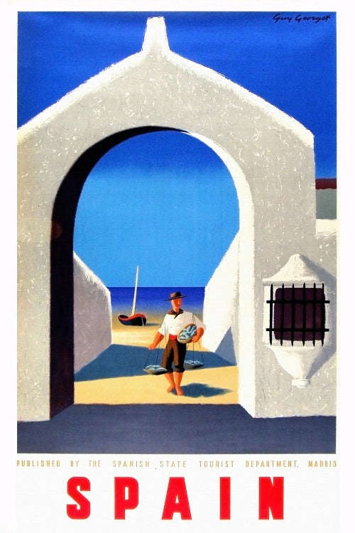 Spain Vintage Travel Poster