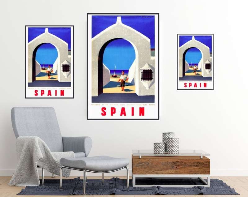 Spain Vintage Travel Poster