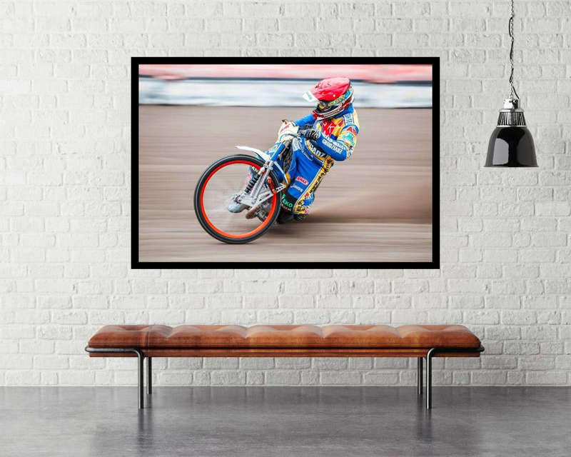 Speedway by Wojciech ??czkowski - Sport Poster - Motor sport Poster