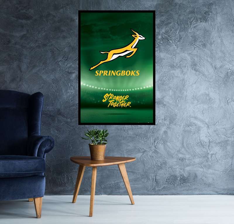 Springbok Rugby Poster