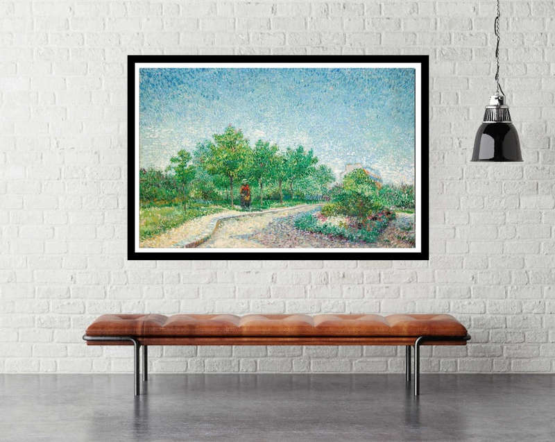 Square Saint-Pierre, Paris by Vincent van Gogh - Art poster