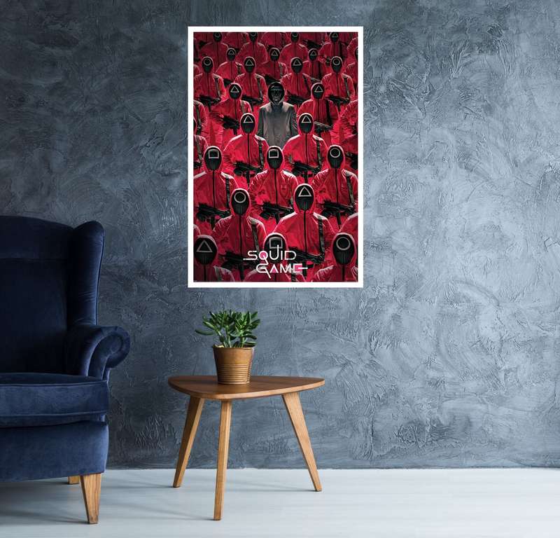 Squid Games - Crowd TV Series Poster
