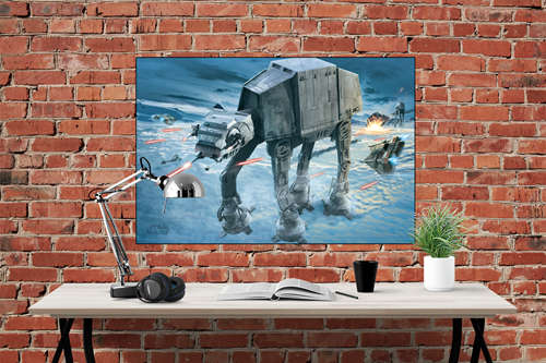 Star Wars - AT-AT Attack - Poster