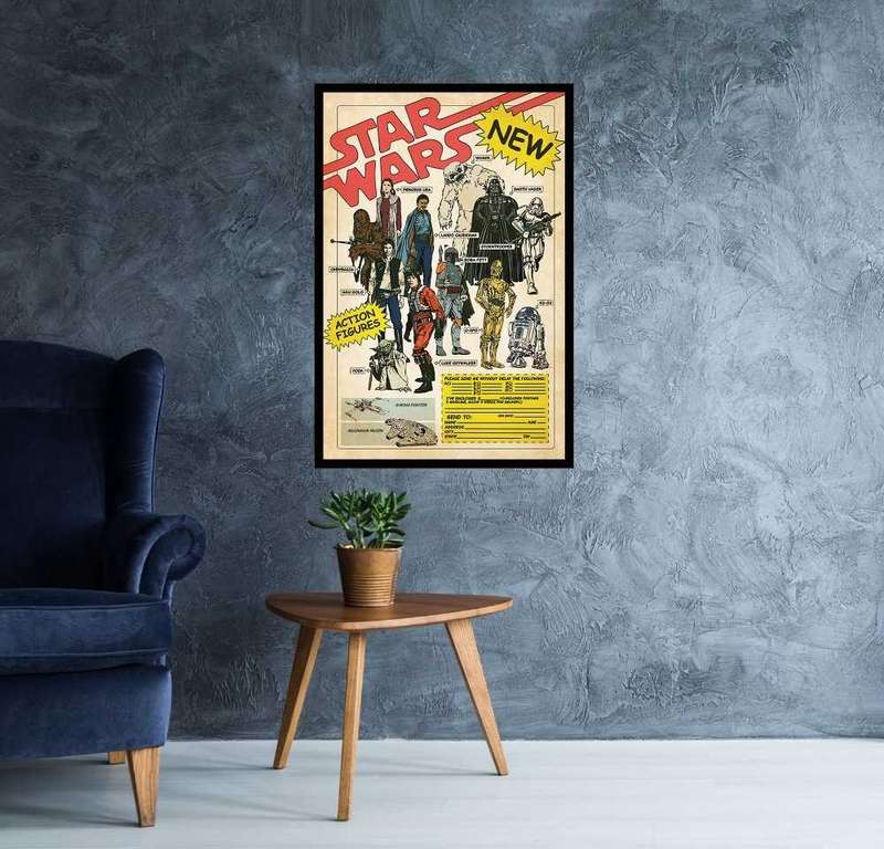 Star Wars - Action Figure Poster