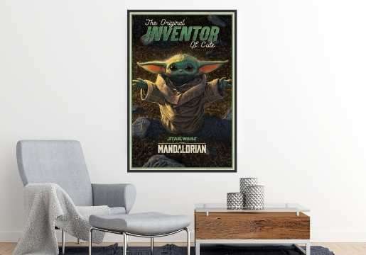 Star Wars - Inventor of Cute Yoda Poster