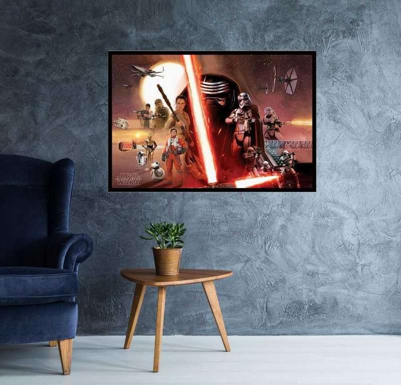 Star Wars -  The Force Awakens (Episode 7) Galaxy Poster