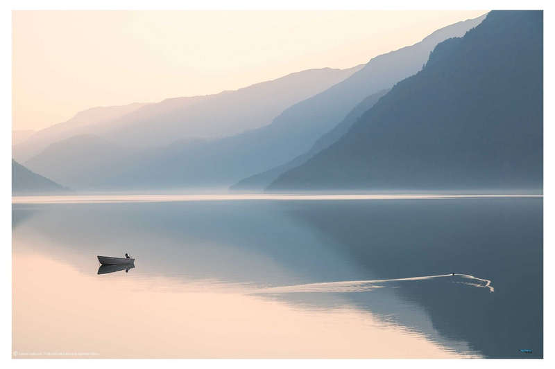 Still Evening by Gustav Davidsson  - Landscape  Photography poster