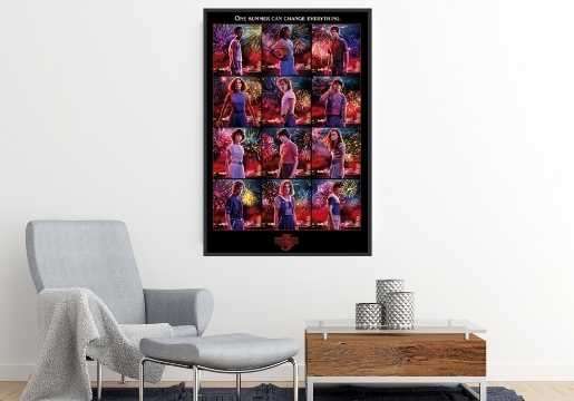 Stranger Things Season 3 - One Summer Poster