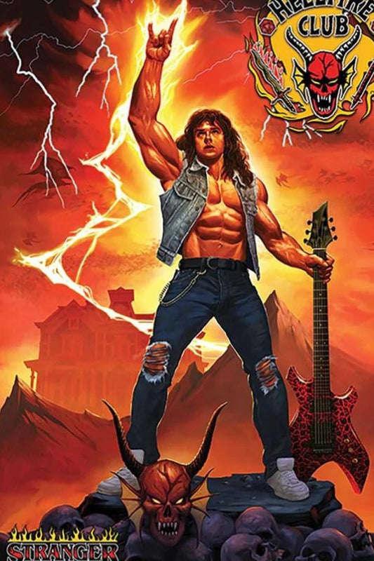Stranger Things 4 (Hellfire Rock God) Poster