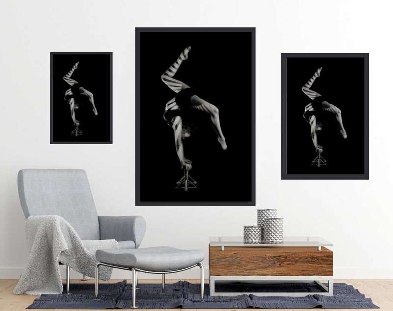 Stripes by Howard Ashton-Jones - sport poster